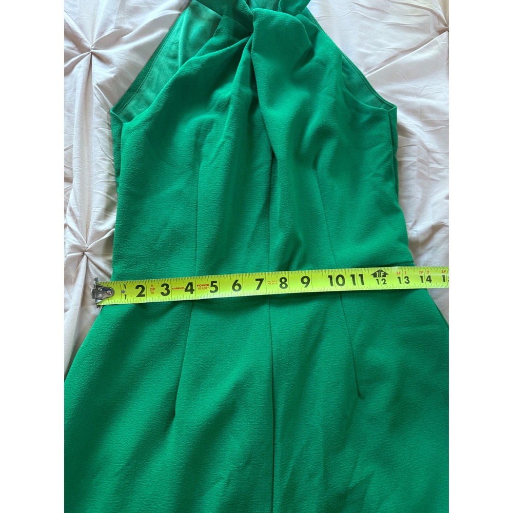 Julia Jordan Green Halter Neck Wide Leg Jumpsuit Wedding Guest Party Size 10 - Picture 5 of 8